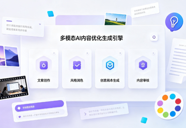 西乡县AI智能内容优化创新 多模态生成技术丰富数字内容创作生态